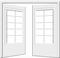 window door fenetre porte - ingyenes png animált GIF