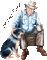 old man/woman bp - 無料のアニメーション GIF アニメーションGIF