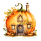 halloween, herbst, autumn - png gratuito GIF animata