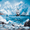 soave background animated summer vintage sea - Bezmaksas animēts GIF animēts GIF