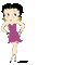 Betty Boop - Zdarma animovaný GIF animovaný GIF