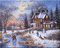 hiver paysage  gif fond_Winter scenery  gif background-gif-tube