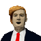 Kaz_Creations Man Homme Donald Trump Funny Animated