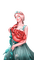 kikkapink girl fantasy flowers woman - bezmaksas png animēts GIF