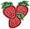 glitter strawberries - GIF animé gratuit GIF animé