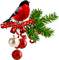 Winter.Christmas.Cluster.White.Red.Green - PNG gratuit GIF animé