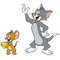 Kaz_Creations Cartoon Tom And Jerry - gratis png animeret GIF