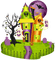 замок фон, Хэллоуин, Карина - бесплатно png анимированный гифка