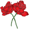 Fleur.Flower.Red.roses.Deco.Victoriabea - PNG gratuit GIF animé