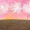 Pink Fireworks - png gratis GIF animasi