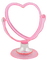 heart mirror - png gratuito GIF animata