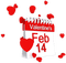 St. Valentine - png gratis GIF animado