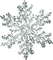 Снежинка - png gratuito GIF animata