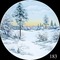 winter landscape - png gratis GIF animado