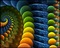 multicolore image encre color texture jaune ballon effet bulles edited by me - png gratuito GIF animata