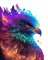 Птица  арт - gratis png animeret GIF