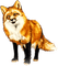 soave autumn fox animals brown orange - png gratis GIF animasi