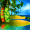 background hintergrund summer beach milla1959 - GIF animasi gratis GIF animasi