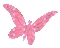 pink butterfly animated - Ücretsiz animasyonlu GIF animasyonlu GIF