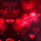 Valentine's.Fond.Red.Hearts.gif.Victoriabea - Zdarma animovaný GIF animovaný GIF