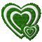 Glitter heart - GIF animate gratis GIF animata
