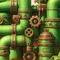 Green Steampunk Mario Pipes - Free PNG Animated GIF