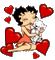 Betty Boop - Nemokamas animacinis gif animuotas GIF