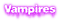 Y.A.M._Gothic Vampires text purple - PNG gratuit GIF animé
