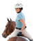 woman with horse bp - δωρεάν png κινούμενο GIF