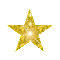 gold star gif etoile or - GIF animé gratuit GIF animé