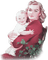 soave woman vintage children mother pink green - zadarmo png animovaný GIF