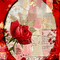 SM3 ROSE FRAME IMAGE RED BORDER - ingyenes png animált GIF