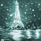 Y.A.M._Art Landscape Paris blue - Free animated GIF Animated GIF
