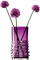 Un  florero lila - png gratis GIF animado