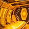 Yellow Spaceship Interior - darmowe png animowany gif