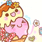 ice cream kawaii - 免费动画 GIF 动画 GIF