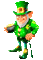 st. Patrick gnome  by nataliplus - Ücretsiz animasyonlu GIF animasyonlu GIF