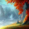 kikkapink autumn background fantasy - png gratis GIF animasi