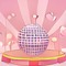 Pink Disco Ball Stage - png gratis GIF animasi