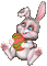 Easter hare by nataliplus - Free animated GIF Animated GIF