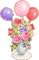 Birthday Bouquet with Balloons