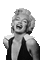 Marilyn Monroe bp - Darmowy animowany GIF animowany gif