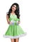 christmas green woman gift kikkapink - nemokama png animuotas GIF