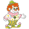 Kaz_Creations Party Birthday Clowns - png gratis GIF animasi