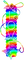 Text.Love.Roses.Rainbow - PNG gratuit GIF animé
