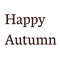 text autumn automne - PNG gratuit GIF animé