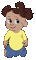 Babyz Girl in Yellow Shirt - Бесплатный анимированный гифка анимированный гифка