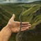 surreal fantasy fond background paysage image  surréaliste fantaisie landscape street way hand  rue road - 無料png アニメーションGIF