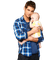 father and baby bp - png gratuito GIF animata