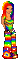 dolls multicolore - Darmowy animowany GIF animowany gif